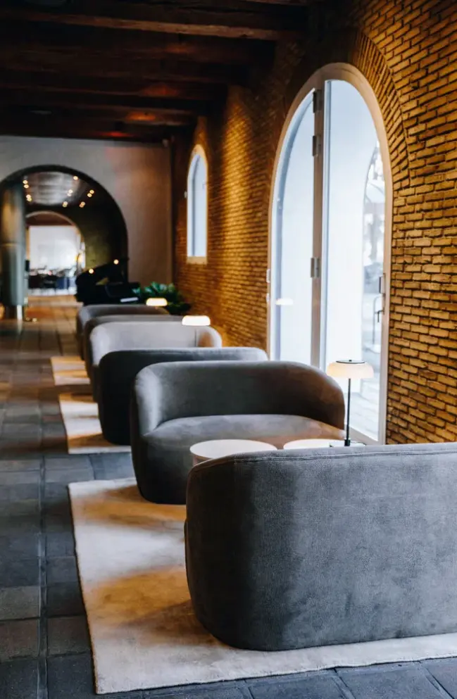 Lobby hotelu Copenhagen Admiral Hotel