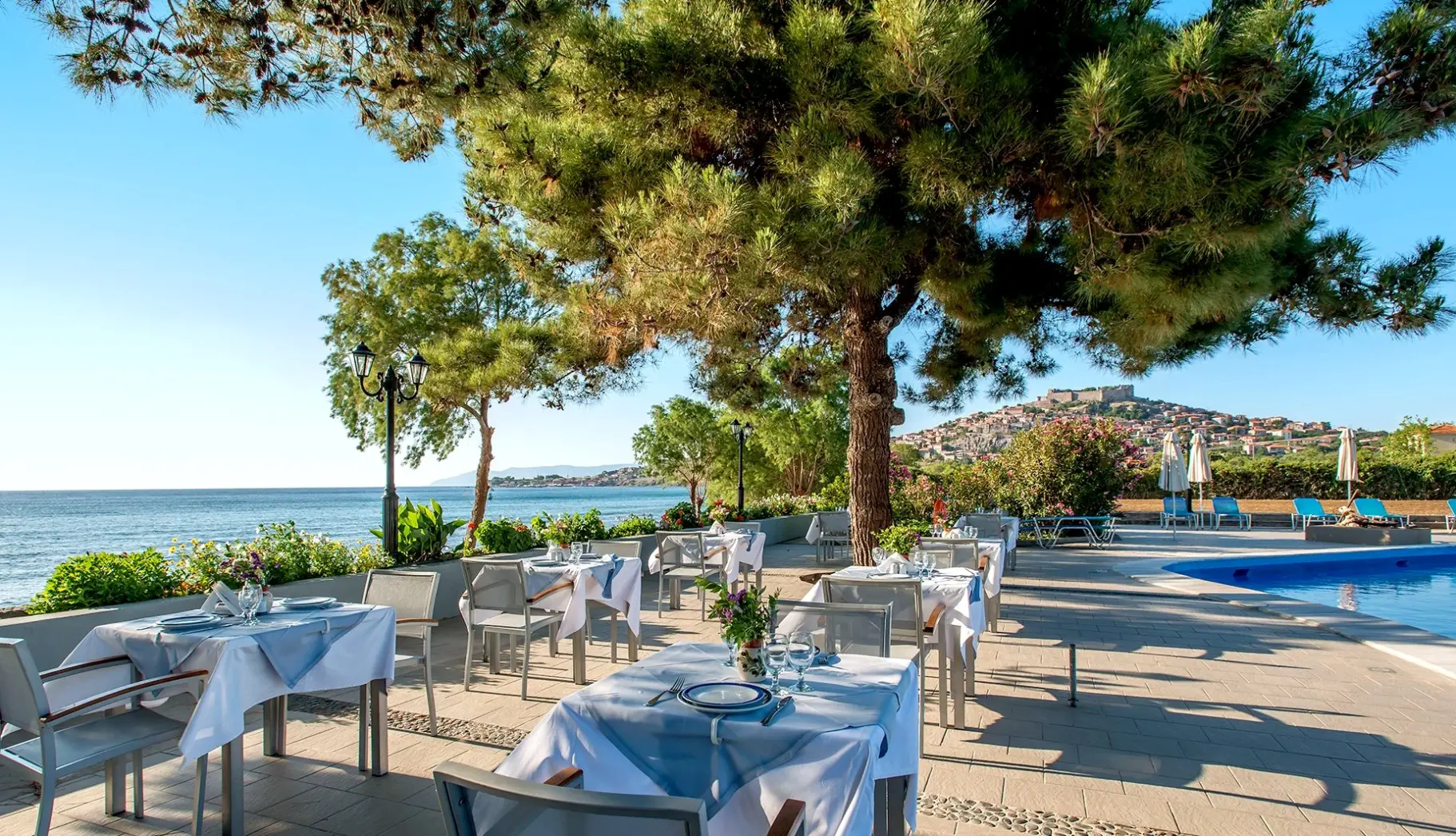Plaża przy hotelu Delfinia Beach & Bungalows
