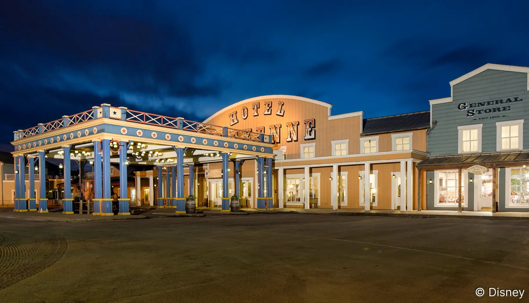Obiekt hotelu Disney Hotel Cheyenne