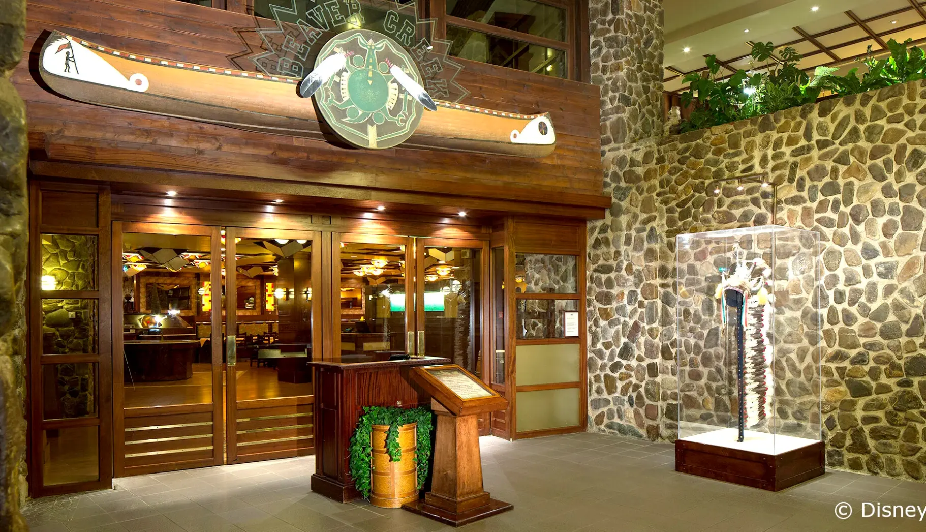 Obiekt hotelu Disney Sequoia Lodge
