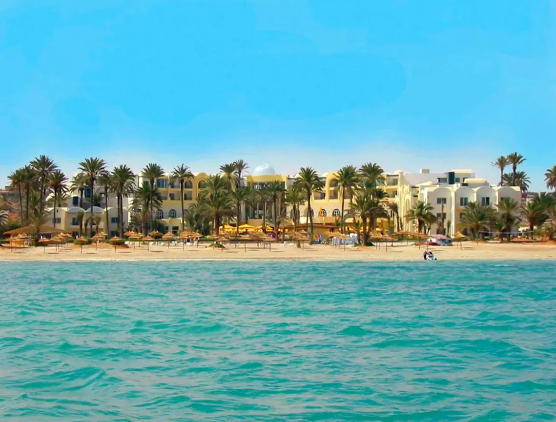 Plaża przy hotelu Eden Stars