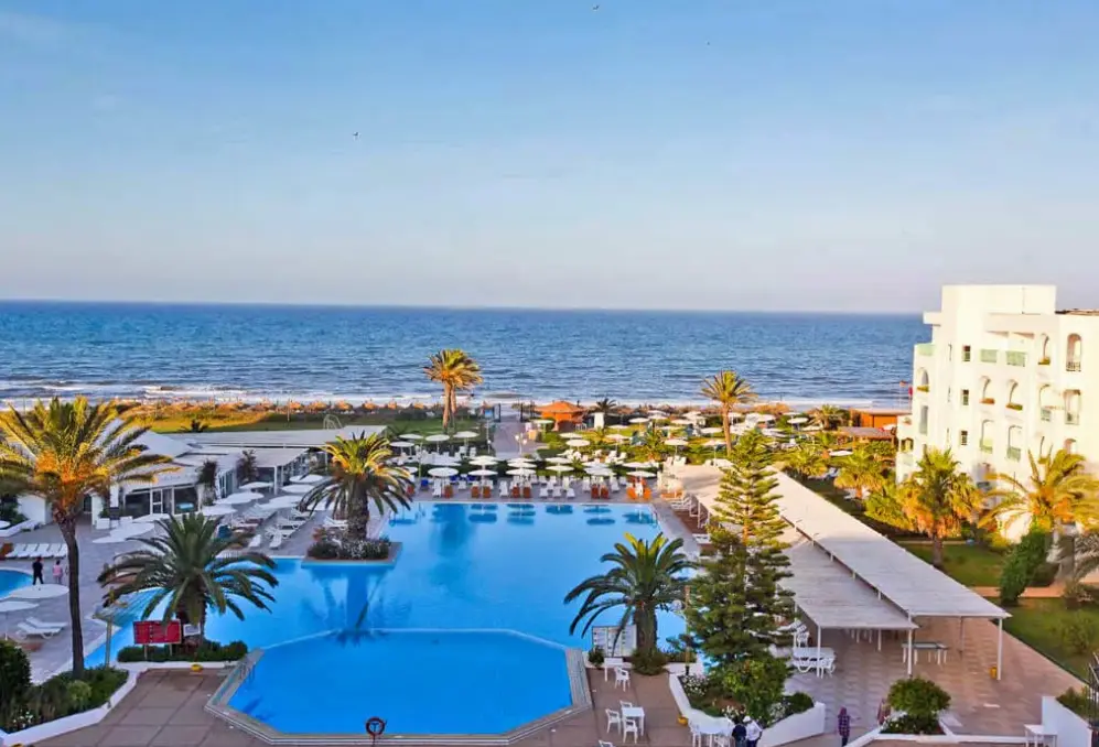Basen w hotelu El Mouradi Mahdia
