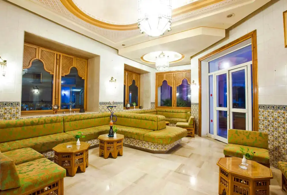 Lobby hotelu El Mouradi Mahdia