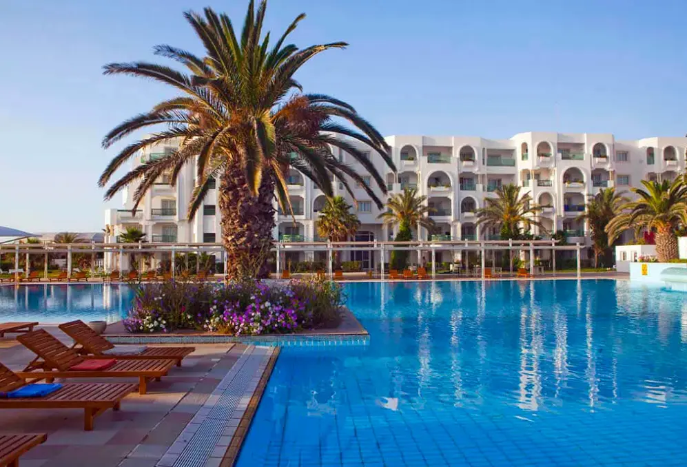 Basen w hotelu El Mouradi Mahdia
