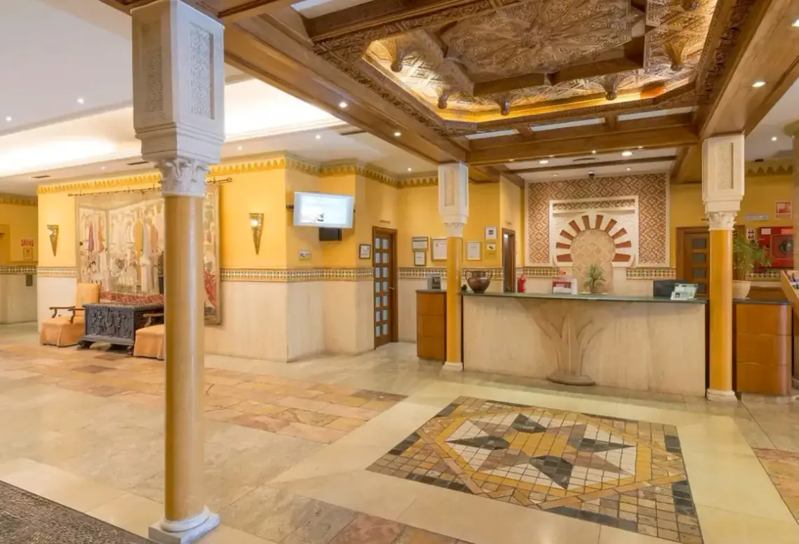 Lobby hotelu Eurostars Maimónides