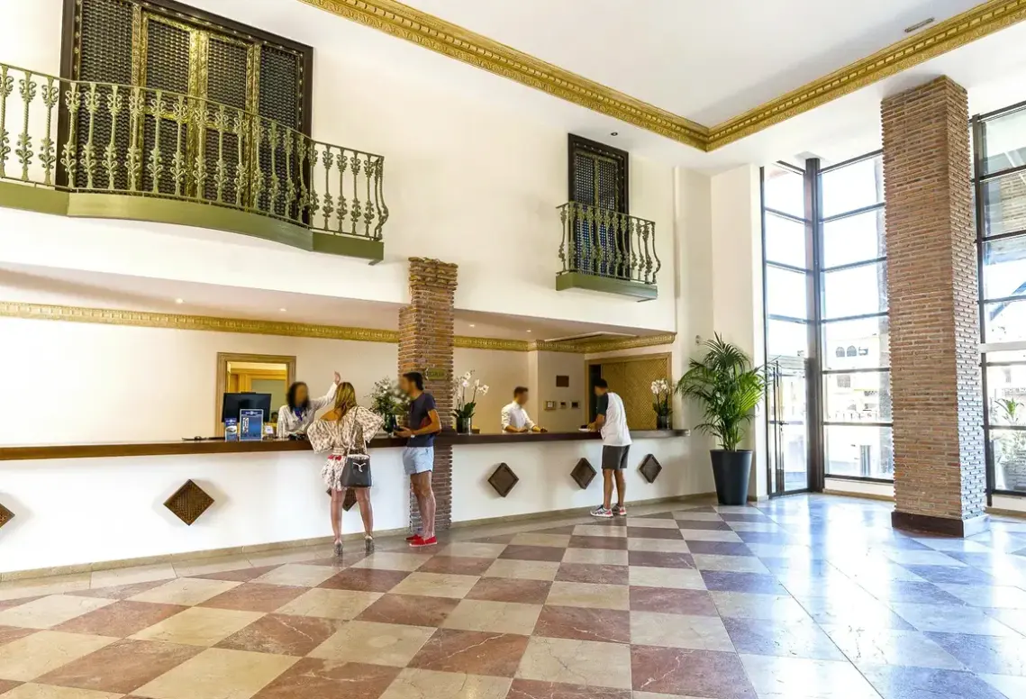 Lobby hotelu Globales Paraiso Beach