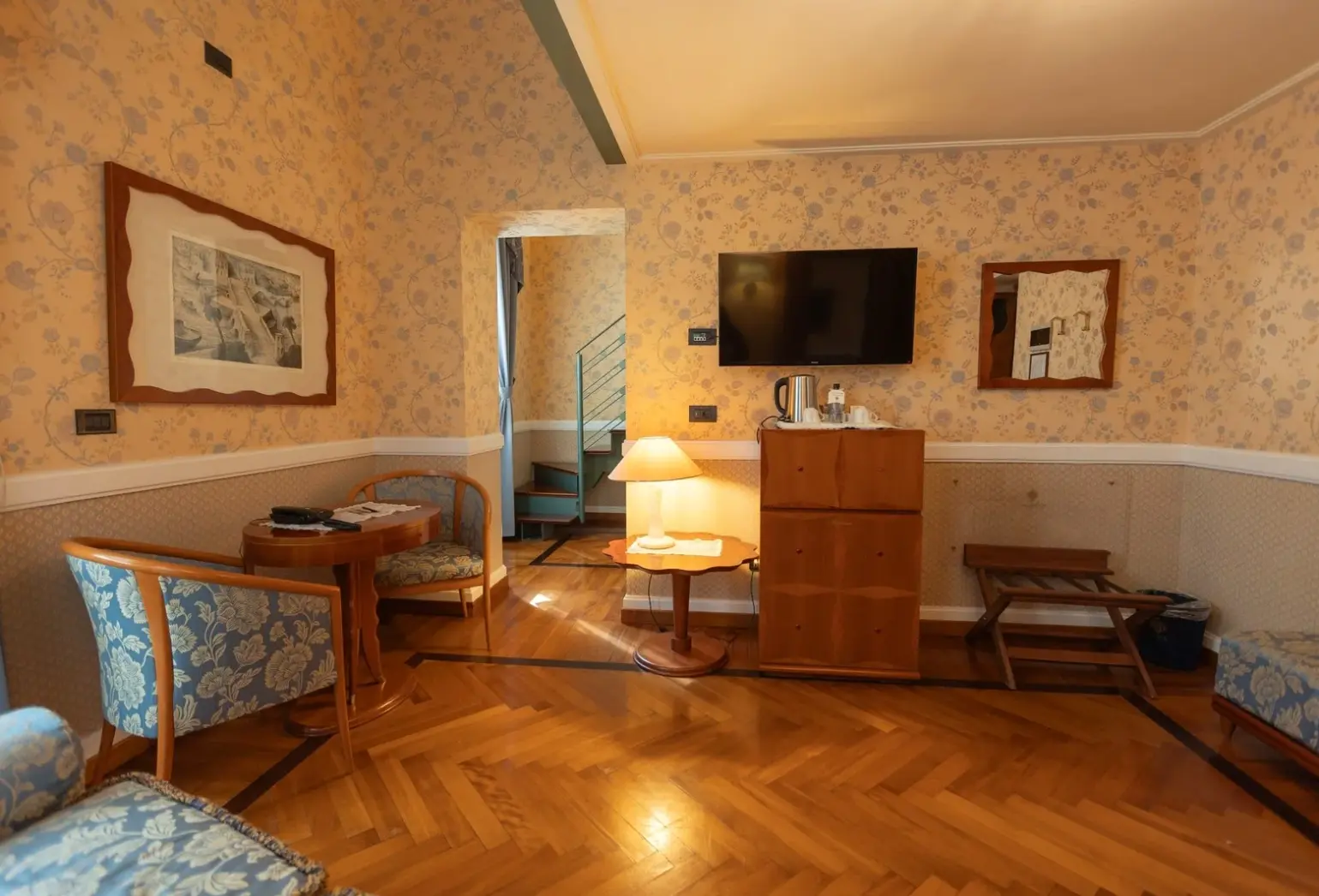 Pokój w hotelu Grand Hotel Ortigia
