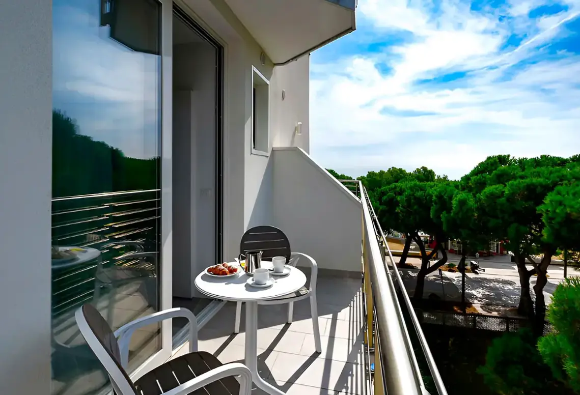 Widok z hotelu Grand Hotel Playa