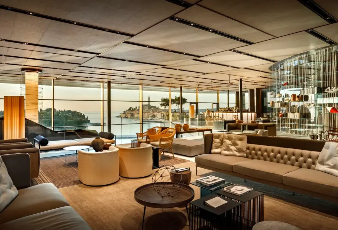 Lobby hotelu Grand Park Hotel Rovinj