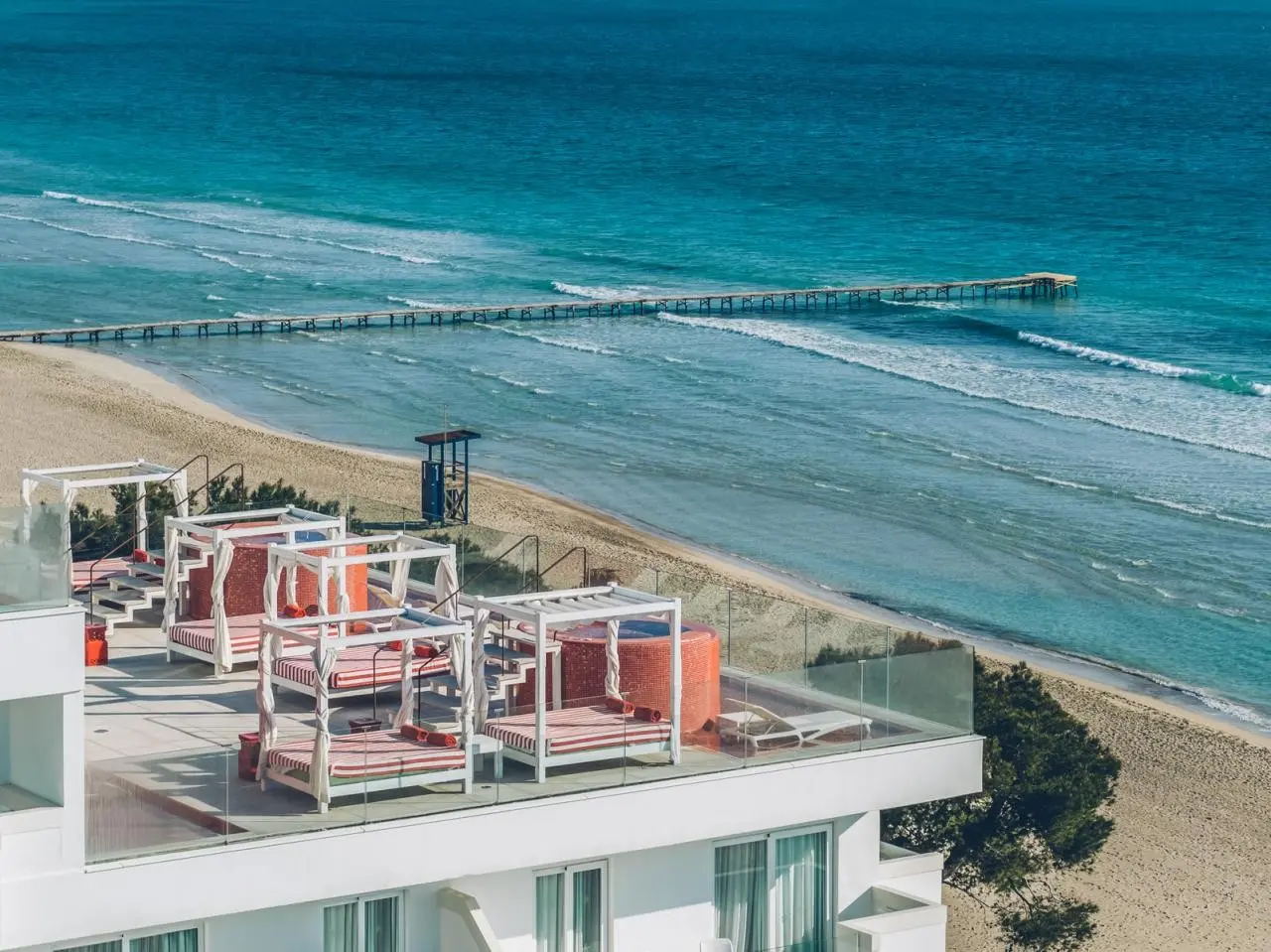 Plaża przy hotelu Iberostar Alcudia Park