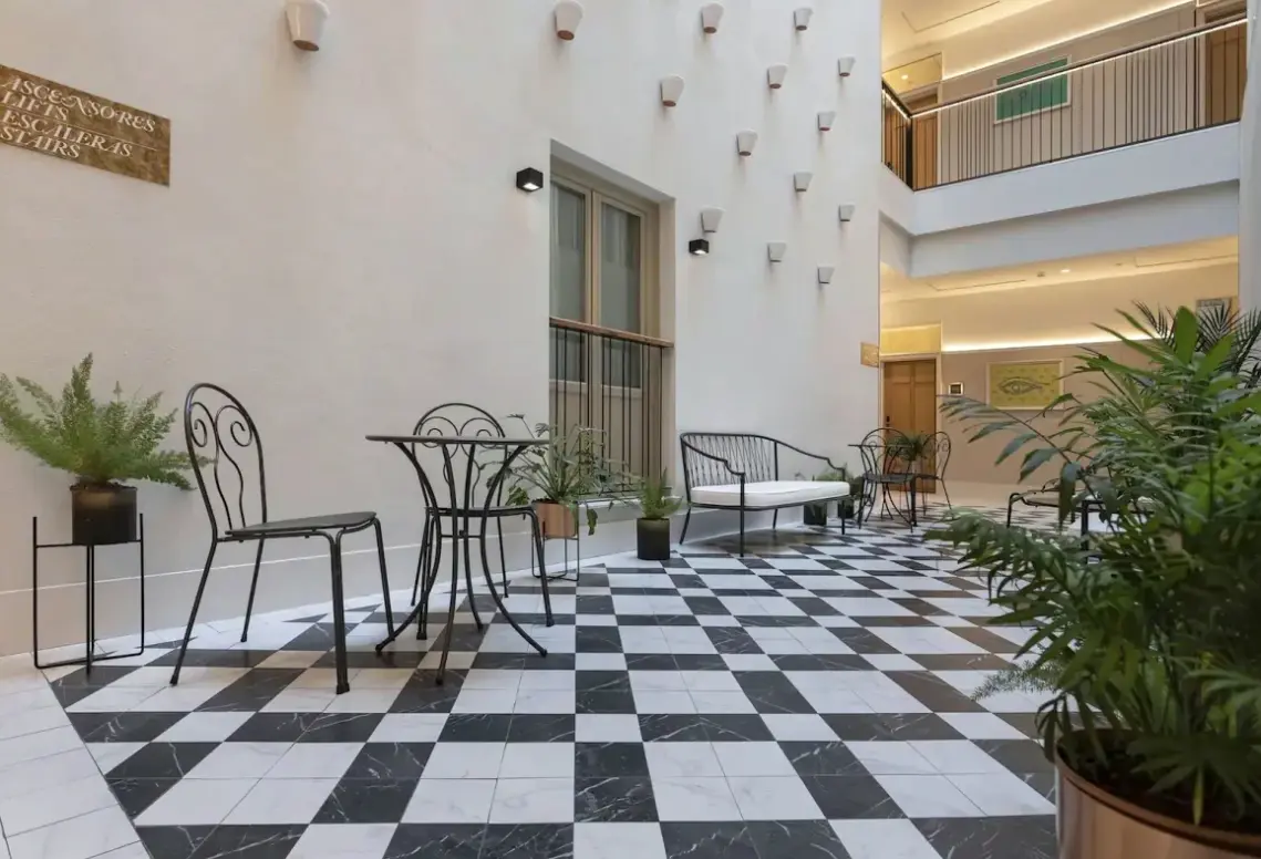 Lobby hotelu Icon Malabar