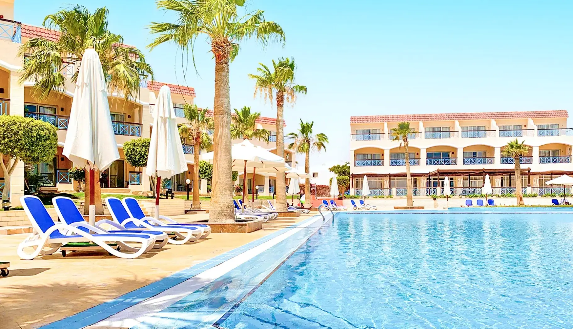 Basen w hotelu Ivy Cyrene Island Aqua Park Resort