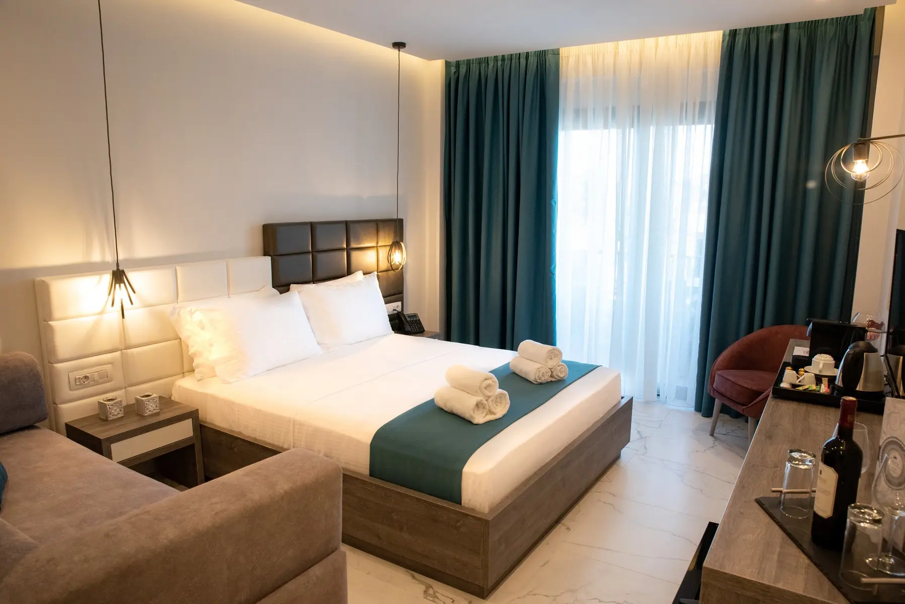 Pokój w hotelu Lagaria Hotel & Apartments