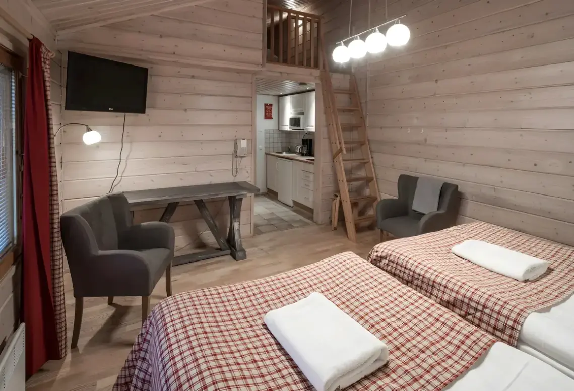 Pokój w hotelu Lapland Hotels Ounasvaara Chalets