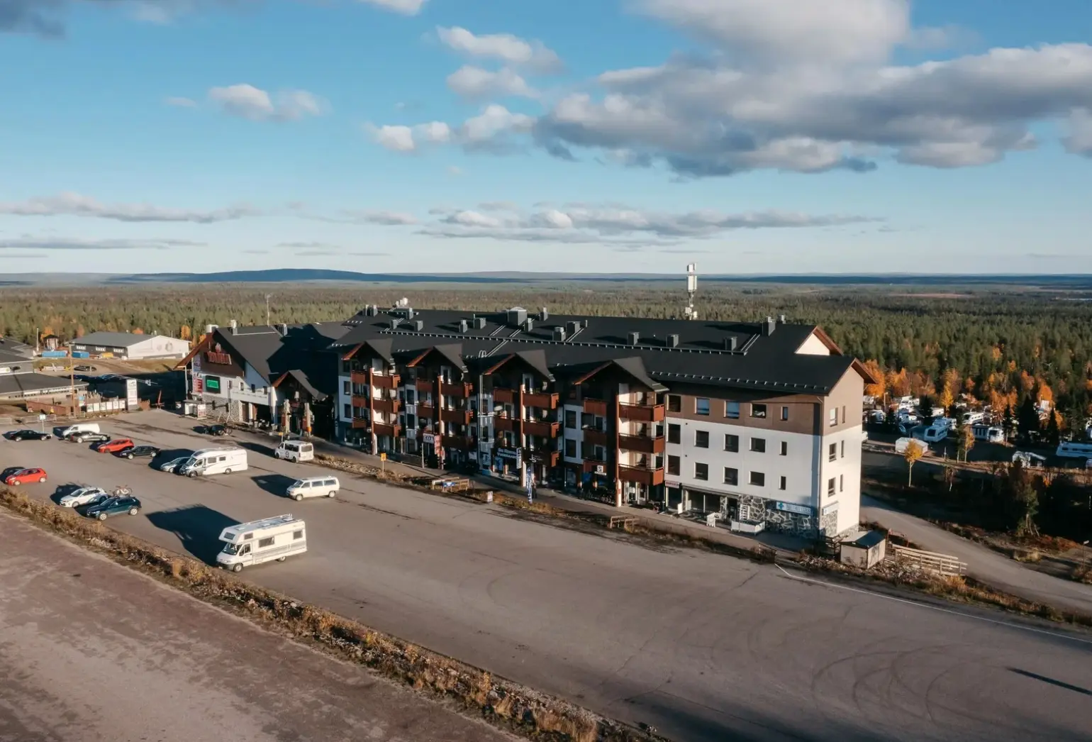 Obiekt hotelu Lapland Hotels Saaga