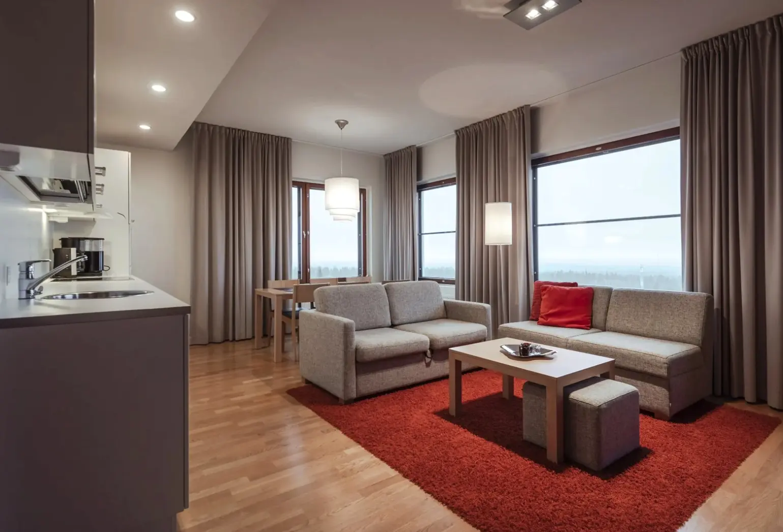 Pokój w hotelu Lapland Hotels Saaga