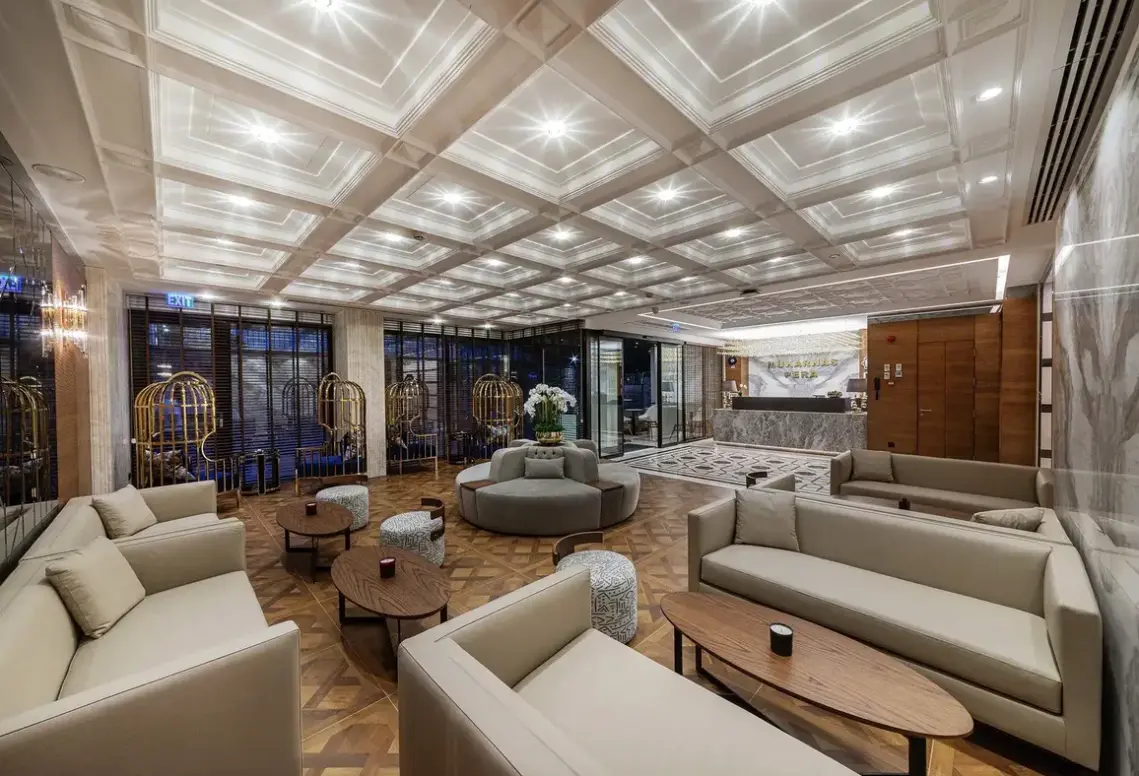 Lobby hotelu Mukarnas Pera