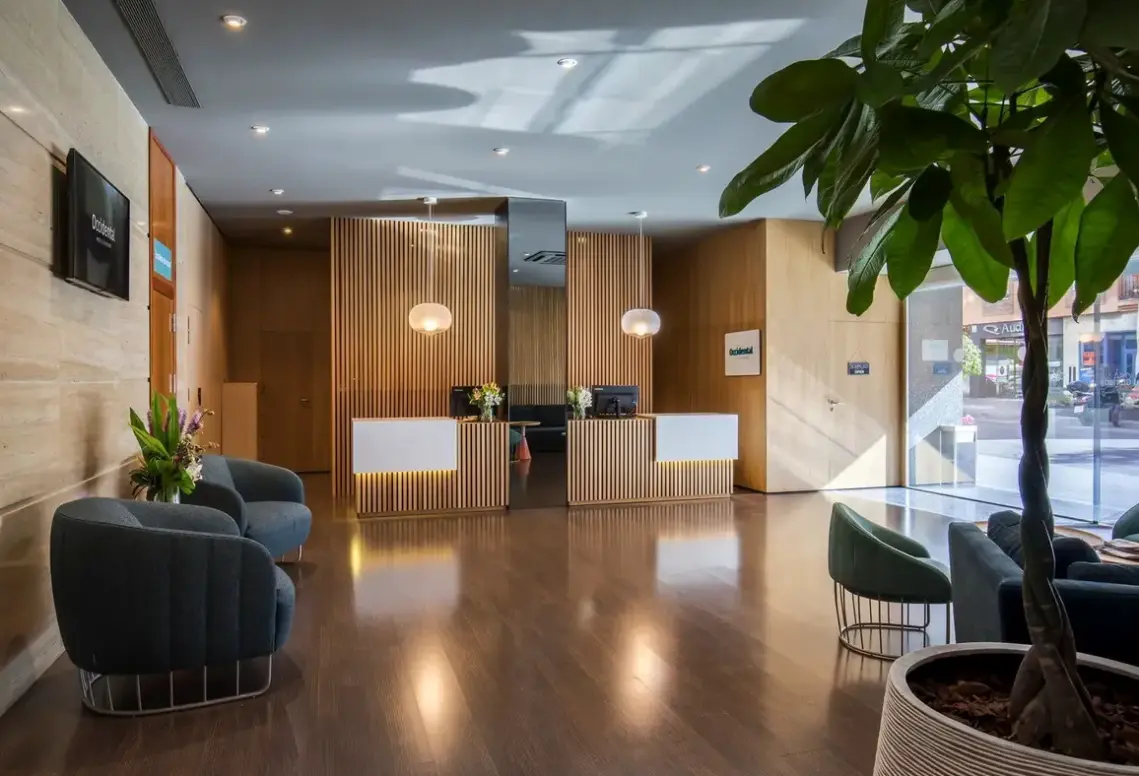 Lobby hotelu Occidental Granada