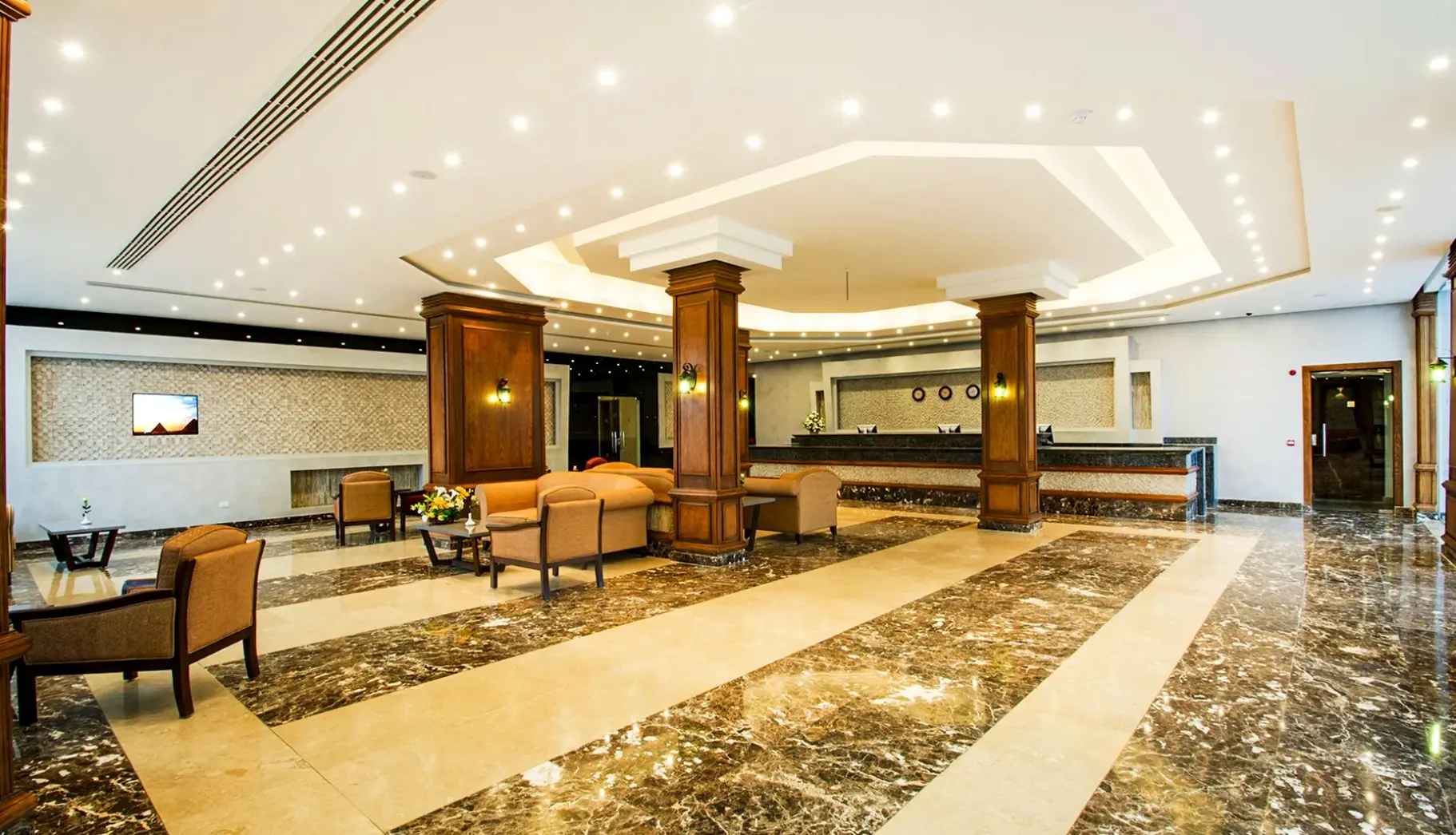Lobby hotelu Old Vic Resort