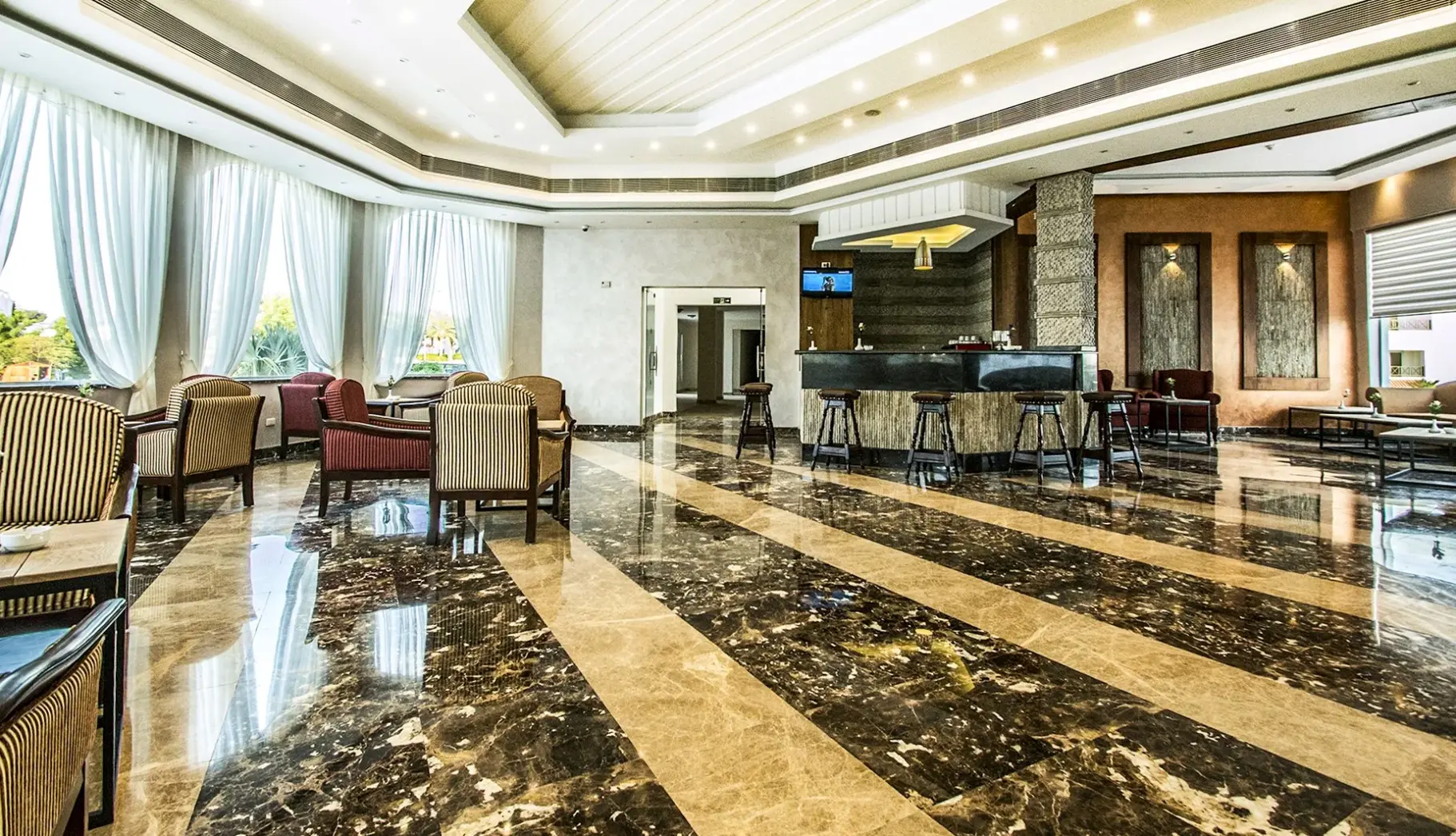 Lobby hotelu Old Vic Resort