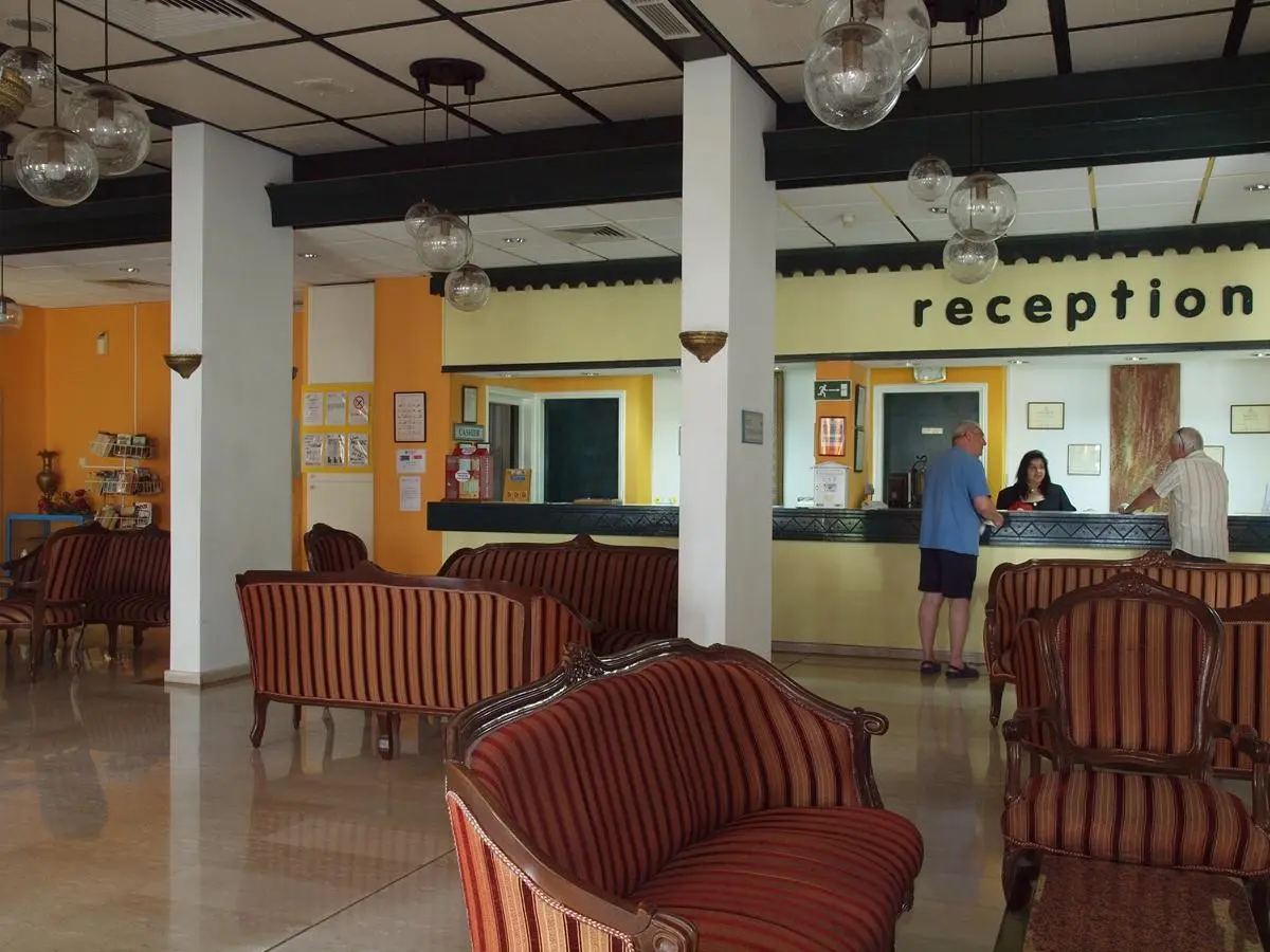 Lobby hotelu Paphiessa Hotel and Apartments