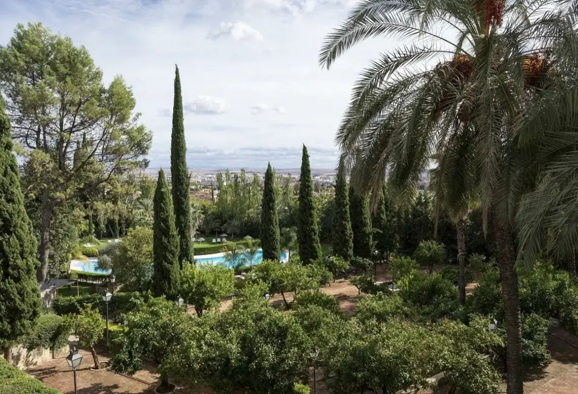 Widok z hotelu Parador de Córdoba