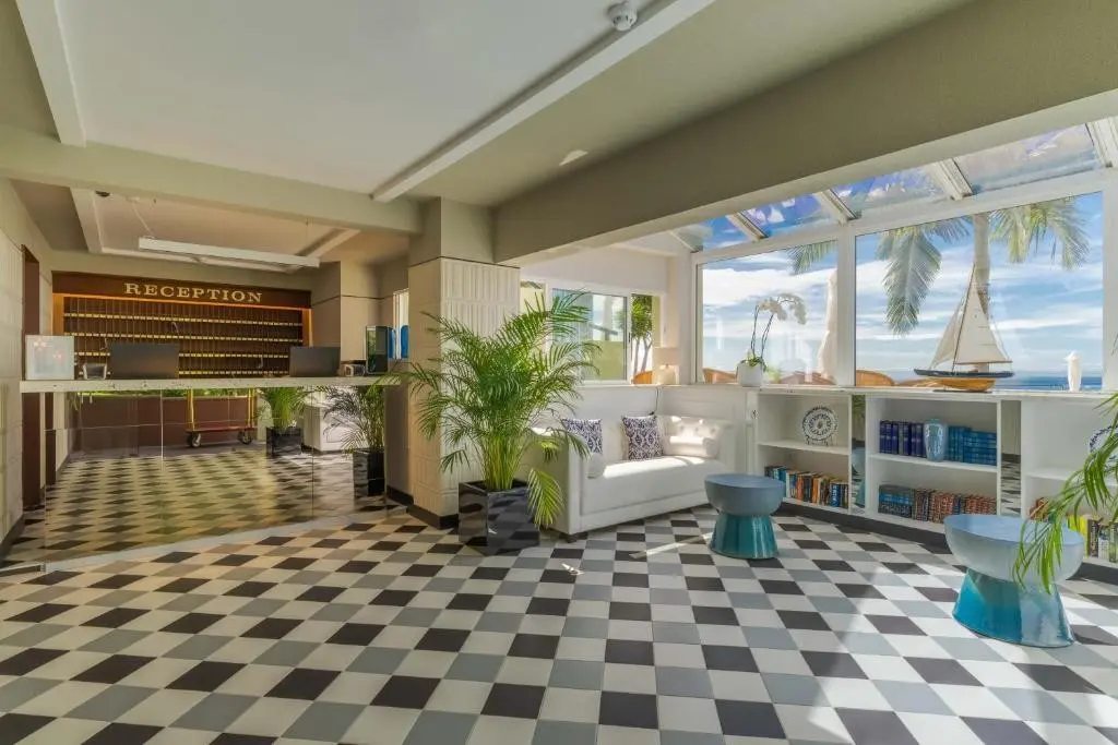 Lobby hotelu Pestana Porto - A Brasileira