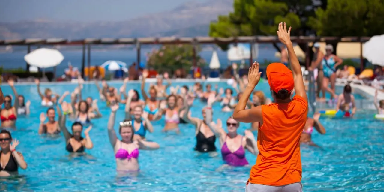 Basen w hotelu Remisens Hotel Albatros
