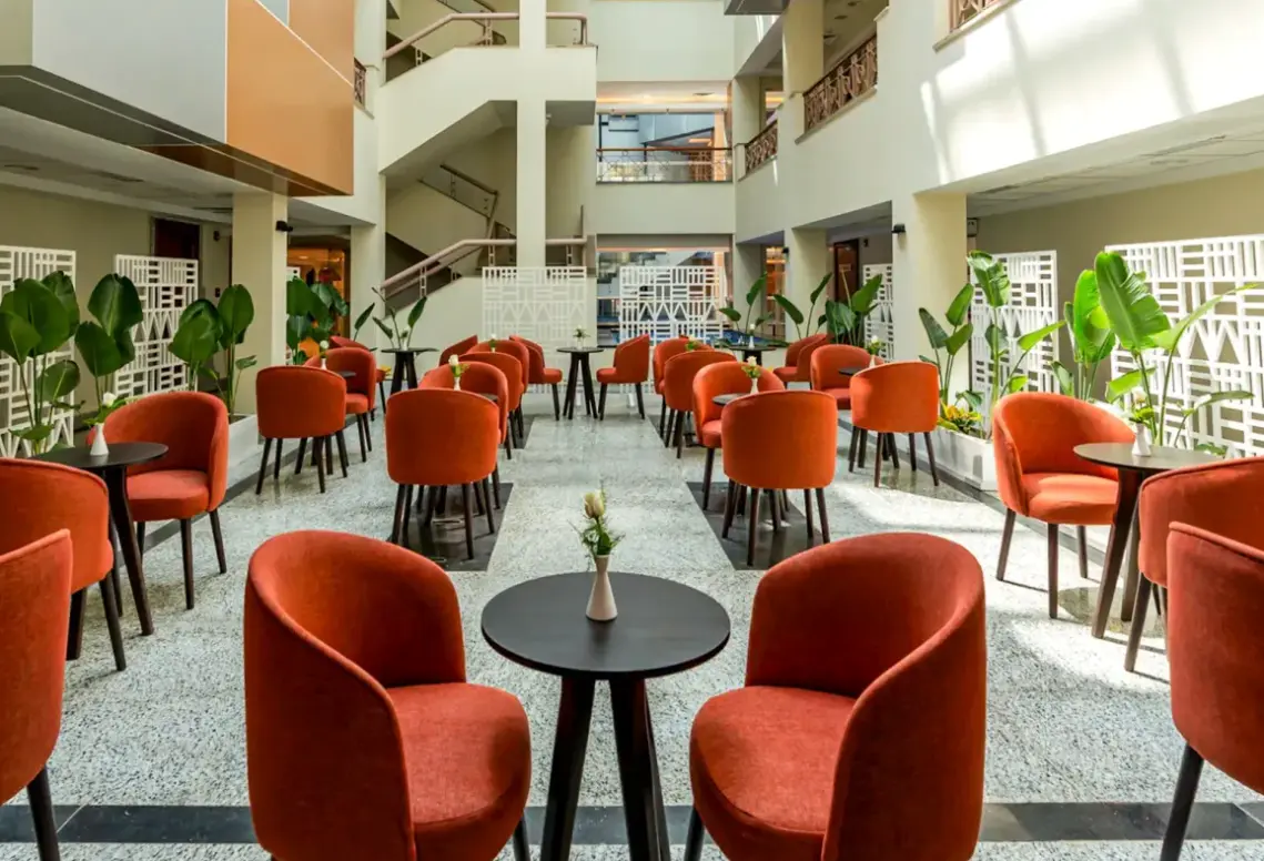 Lobby hotelu Safir Marsa Matrouh Resort