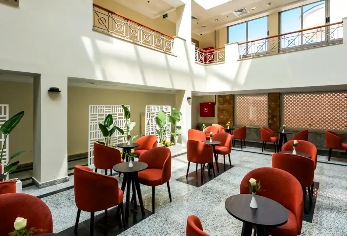 Lobby hotelu Safir Marsa Matrouh Resort
