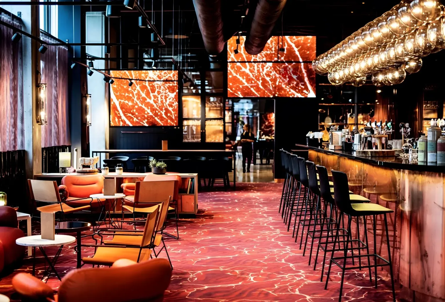 Restauracja i jedzenie w hotelu Scandic Kodbyen