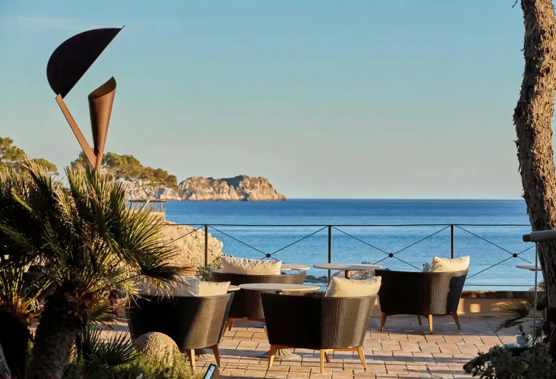 Widok z hotelu Secrets Mallorca Villamil Resort & Spa