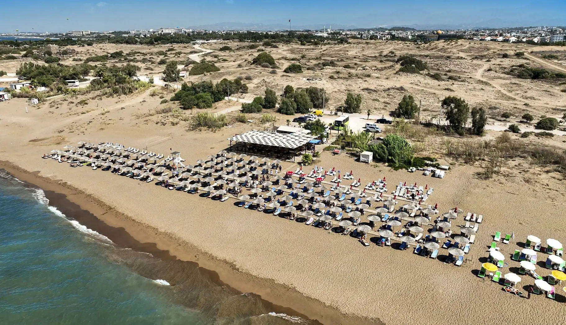 Plaża przy hotelu Side Löwe