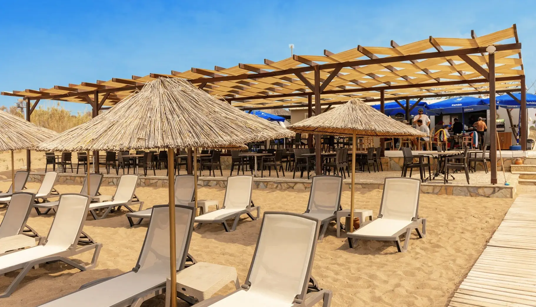 Plaża przy hotelu Side Löwe