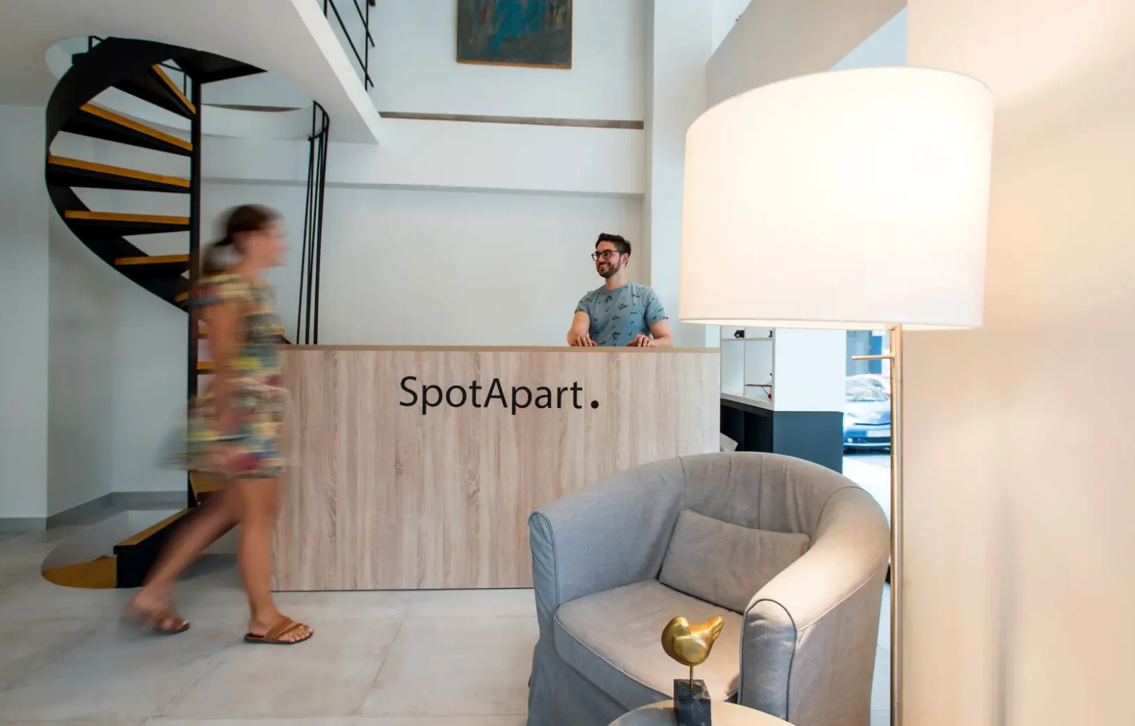 Lobby hotelu Spot Apart
