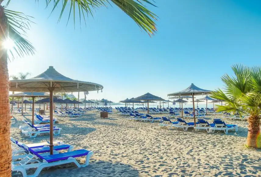 Plaża przy hotelu St Raphael Resort