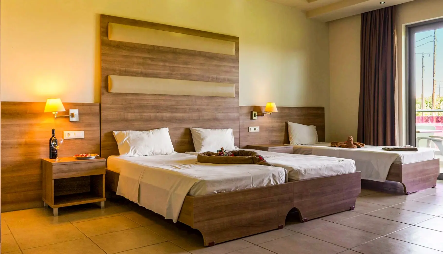 Pokój w hotelu Stamos Plus