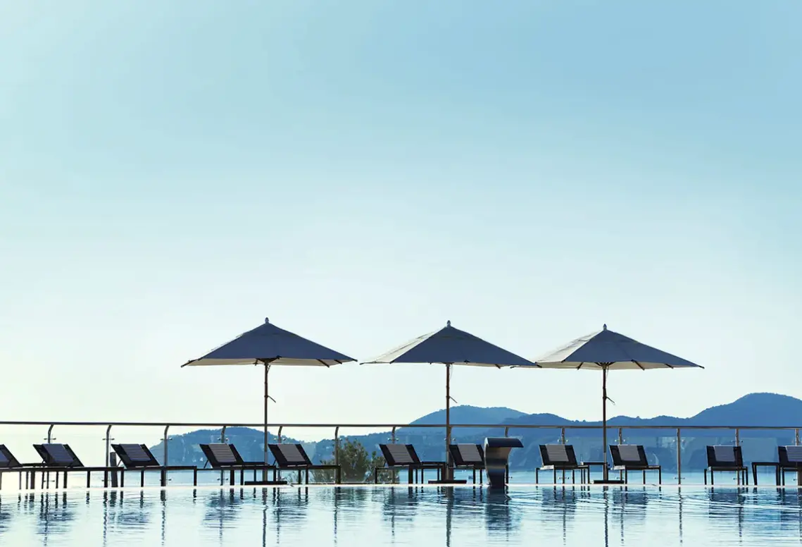 Basen w hotelu Sun Gardens Dubrovnik