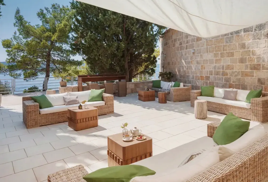 Basen w hotelu Sun Gardens Dubrovnik