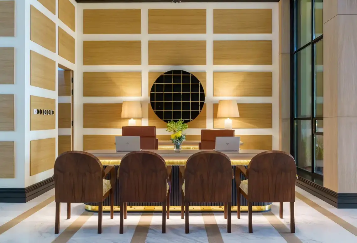 Lobby hotelu The Editory Boulevard Aliados