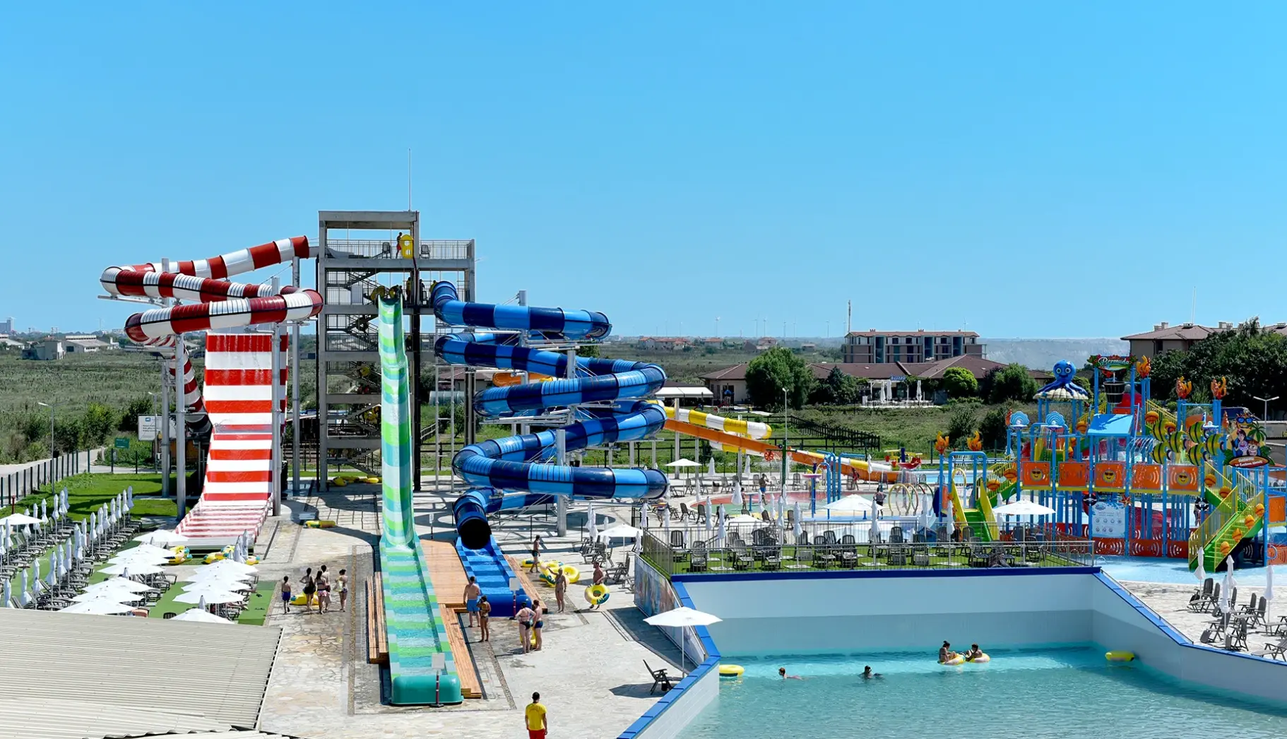 Basen w hotelu Topola Skies Resort & Aquapark