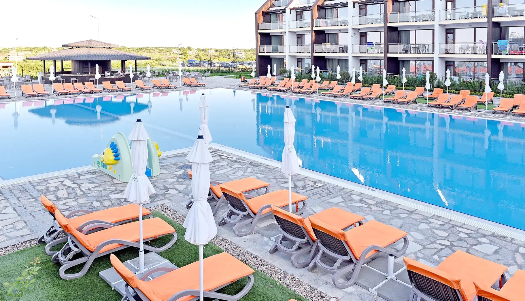 Basen w hotelu Topola Skies Resort & Aquapark