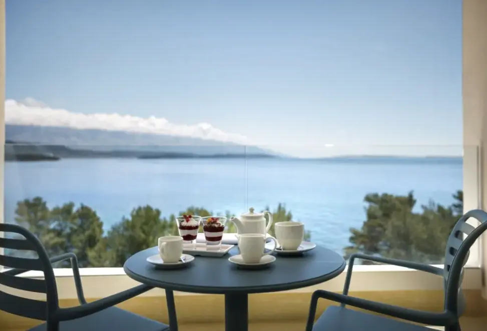 Widok z hotelu Valamar Carolina Hotel & Villas