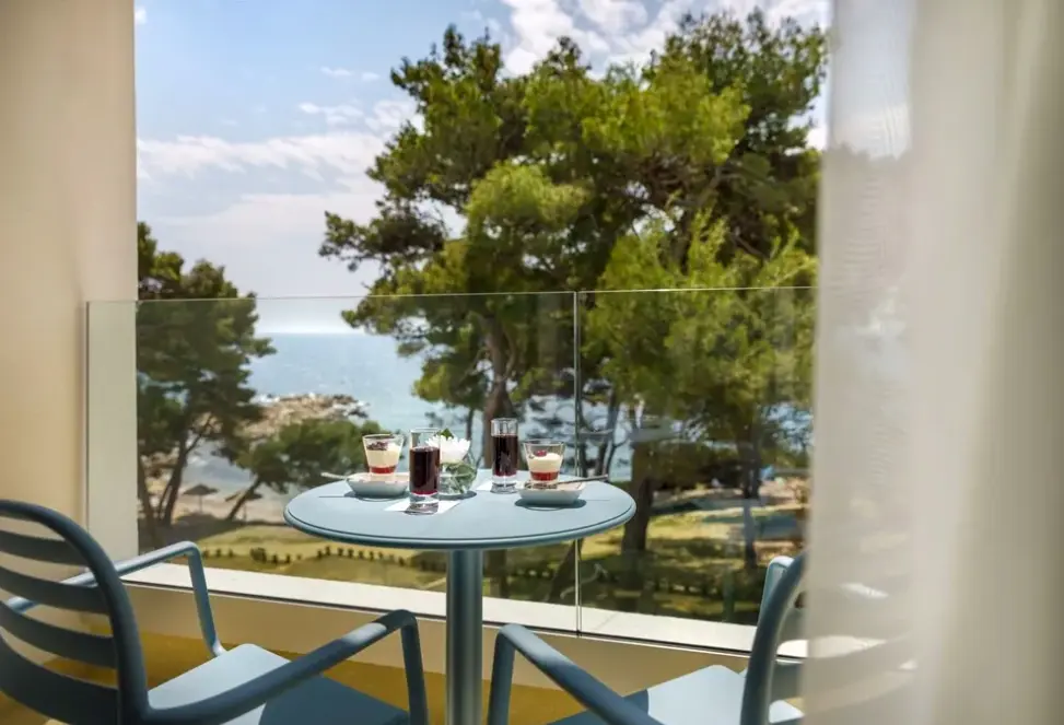 Widok z hotelu Valamar Carolina Hotel & Villas