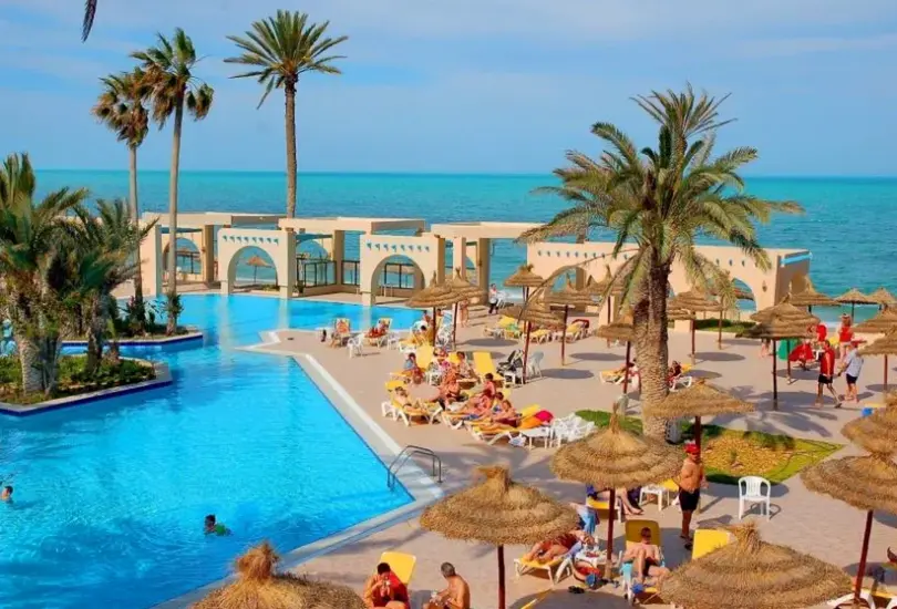 Basen w hotelu Zita Beach Resort Zarzis
