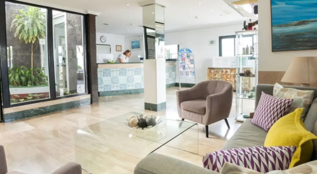 Lobby hotelu Appartements Morana