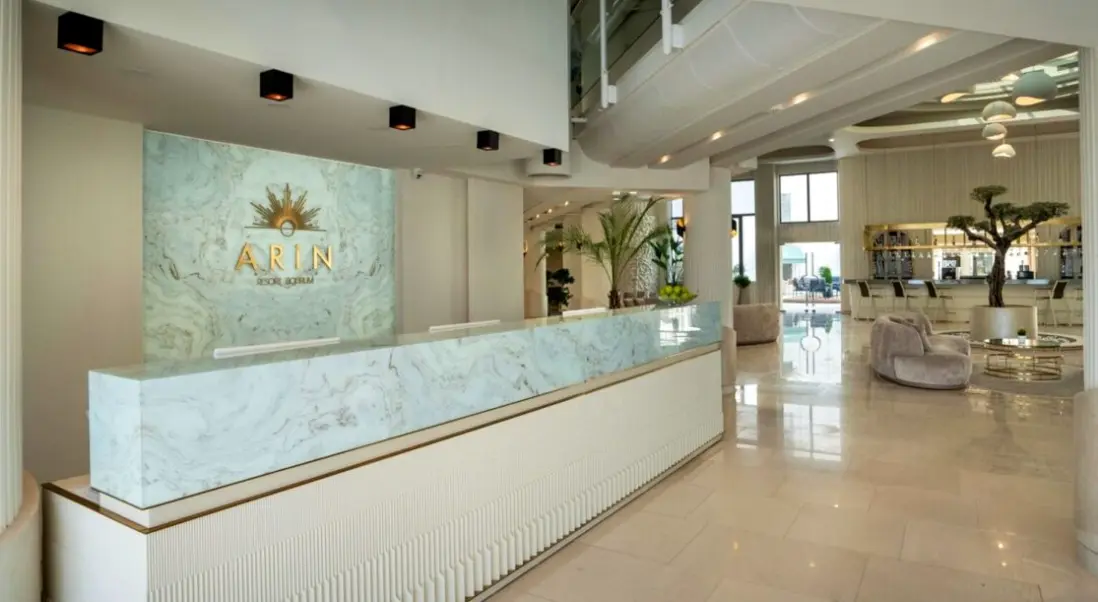 Lobby hotelu Arin Resort