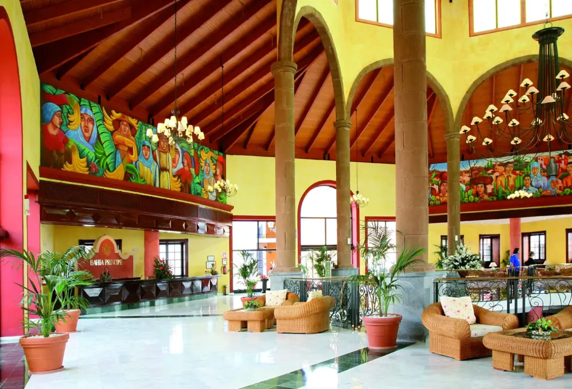 Lobby hotelu Bahia Principe Luxury Tenerife