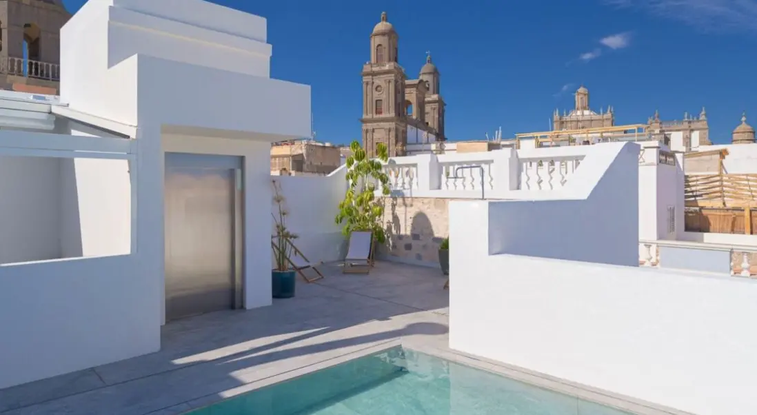 Basen w hotelu Boutique Hotel Cordial La Nina de Vegueta