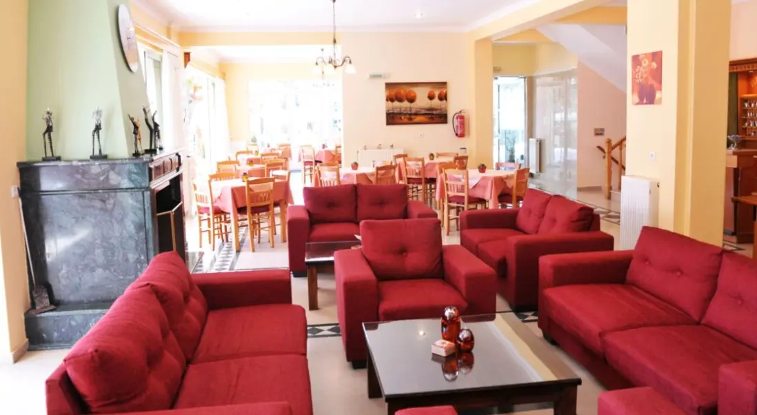 Lobby hotelu Brati Beach